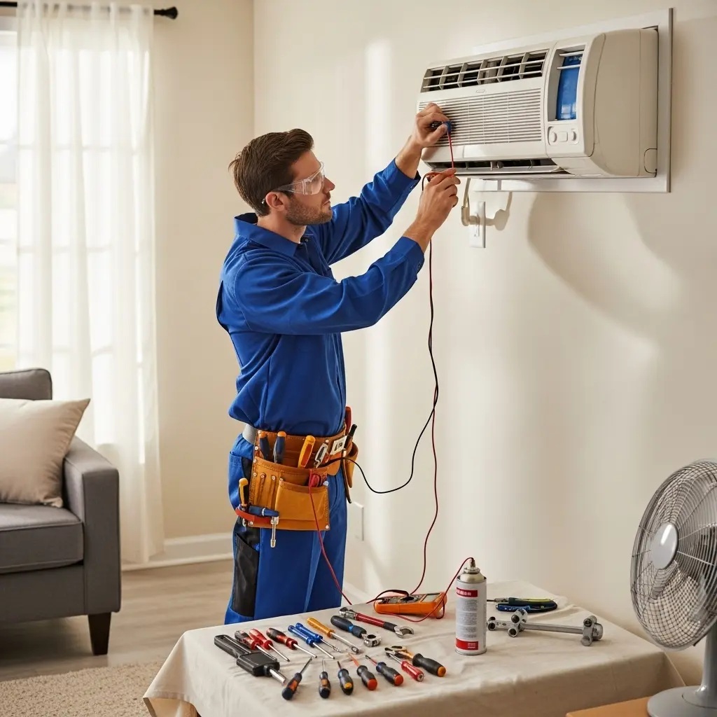 Turgutlu Smeg Smeg klima gaz dolumu ve bakım – Enerji verimliliği artırıldı. - Teknik servis örneği